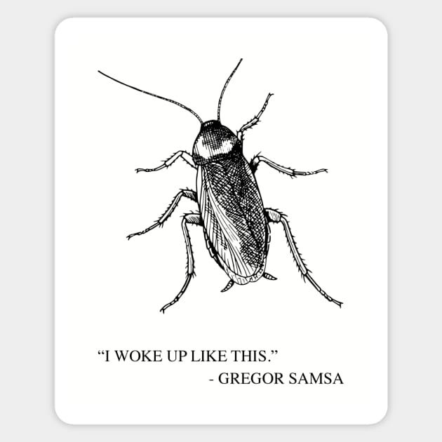 KAFKA 🪳 Sticker by Philosophy Shirts